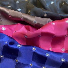 Vintage Silk Lamé Thumbnail Image 1