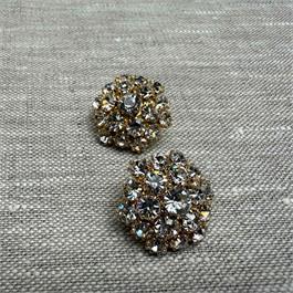 Crystal Cluster button 26mm Thumbnail Image 4