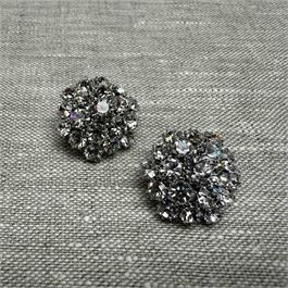 Crystal Cluster button 26mm Thumbnail Image 5