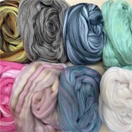 Blended Roving Wool - 50 grams Thumbnail Image 0