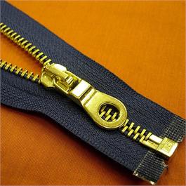Rubi No.5 Brass Open-End Zip - 36cm Thumbnail Image 1