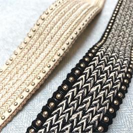 Metallic Strapping with Studs Thumbnail Image 0
