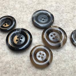 Polyester 4-Hole Coat Button Thumbnail Image 0