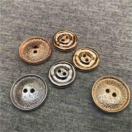 2-Hole Metal Button Thumbnail Image 1
