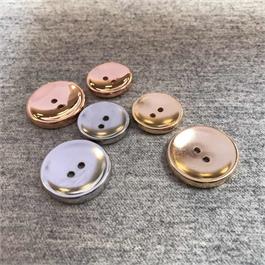 2-Hole Metal Button Thumbnail Image 0