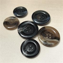 Polyester 4-Hole Coat Button Thumbnail Image 1