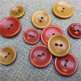 Portuguese Dyed Corozo 2-Hole Button Thumbnail Image 2