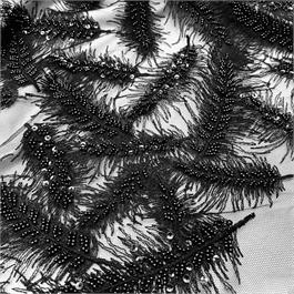 Feather Beaded Lace Thumbnail Image 1