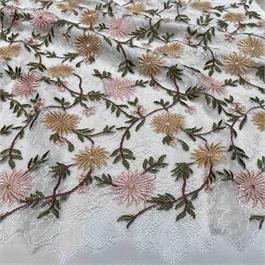 Multi Embroidered Chantilly Thumbnail Image 0