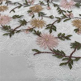 Multi Embroidered Chantilly Thumbnail Image 1