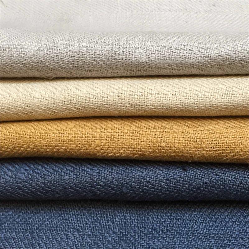 Soft Herringbone Linen
