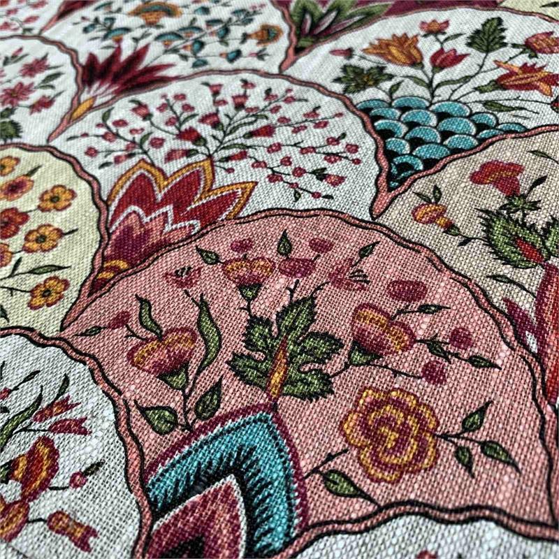 Fan Printed French Linen