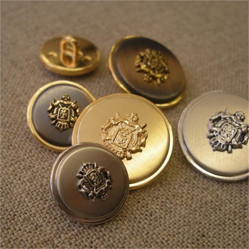 Crested Blazer Button Sz24