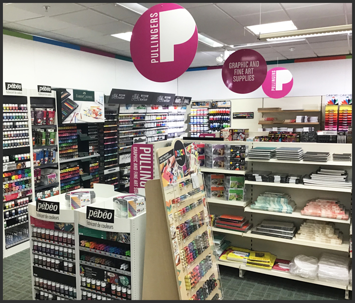 Brighton Pullingers Art Shop Concession Store