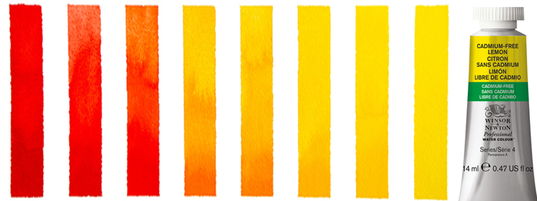 Winsor And Newton Cadmium Free Watercolour Paints