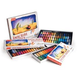 Inscribe Soft Pastel Set - 64 Colours - Half Sticks thumbnail