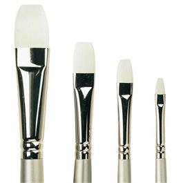 Pro Arte Series 201 Sterling Acrylix Brushes - Short Flat thumbnail