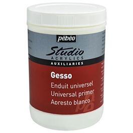 Pebeo Studio WHITE Gesso 1 Litre Jar thumbnail