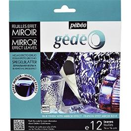 Gedeo Mirror Effect Metal Leaf - BLUE thumbnail