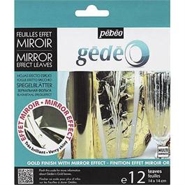 Gedeo Mirror Effect Metal Leaf - GOLD thumbnail