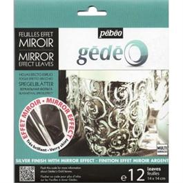Gedeo Mirror Effect Metal Leaf - SILVER thumbnail