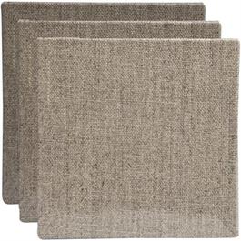 Pebeo Natural Linen Canvas Boards 10 x 10cm SET OF 3 thumbnail