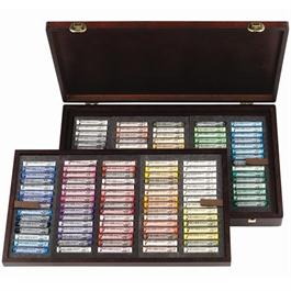 Rembrandt 150 Full Length Soft Pastel Master Wooden Box Set thumbnail