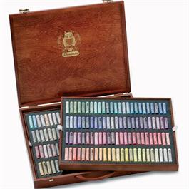 Schmincke Artists Soft Pastel 200 Wooden Box Set thumbnail