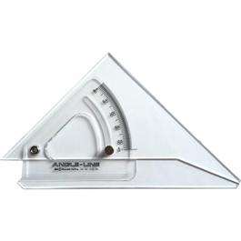 250mm Angle-Line Adjustable Set Square with Inking Edge thumbnail