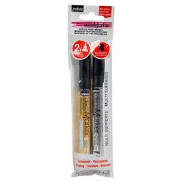 Pebeo decoMarker Set Gold & Silver 1.2mm thumbnail