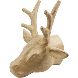 Papier-Mache Trophy Deer Head thumbnail