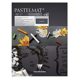 Clairefontaine Pastelmat Pad No.6 Anthracite Black thumbnail