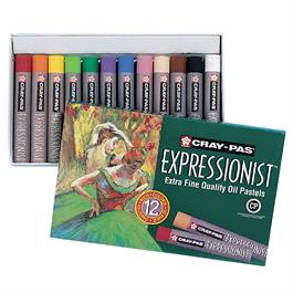 Cray-Pas Expressionist Oil Pastels Set Of 12 thumbnail