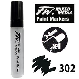 FW Mixed Media Paint Marker Set 3-6mm Round Nib 302 thumbnail