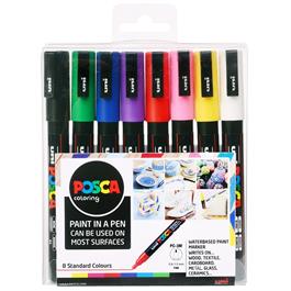 POSCA PC-3M Starter Pack 8 Pens thumbnail