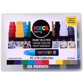 POSCA PC-17K Collection Pack Of 10 Pens thumbnail