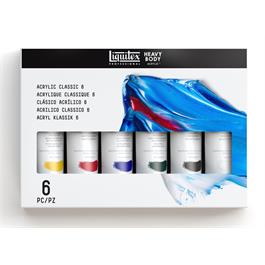 Liquitex Heavy Body Acrylic - Classic 6 Set thumbnail