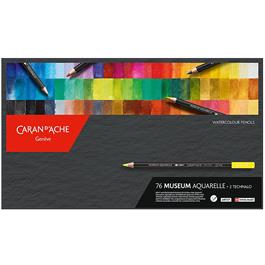 Caran d'Ache Museum Aquarelle Pencils - 76 Assorted Set thumbnail