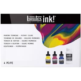 Liquitex Pouring Technique Primary Colours Set thumbnail