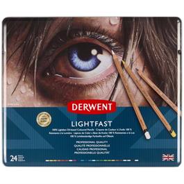 Derwent Lightfast Pencils Tin of 24 thumbnail