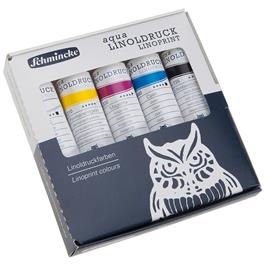 Schmincke LINOPRINT Basic Colour Set 5 x 20ml Tubes thumbnail