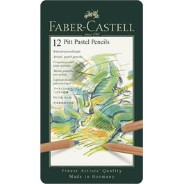 Faber Castell Pitt Pastel Pencil Tin of 12 thumbnail