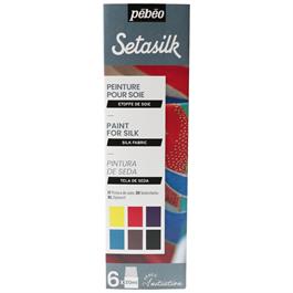 Pebeo Setasilk Initiation Set 6 x 20ml thumbnail