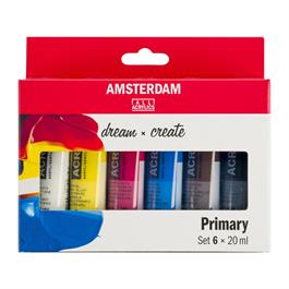 Amsterdam Acrylic Primary 6x20ml thumbnail