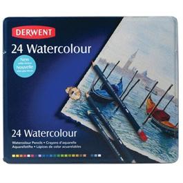 Derwent Watercolour Pencils Tin of 24 thumbnail