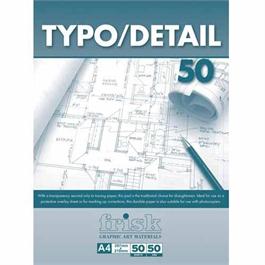 Frisk Typo Detail Pads 50gsm thumbnail