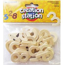 Creation Station Wooden Numbers & Symbols thumbnail
