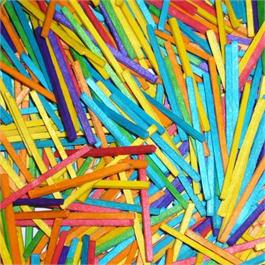 Pack Of Coloured Matchsticks thumbnail