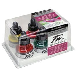 Daler Rowney FW Ink Primary Colours 6 Set thumbnail