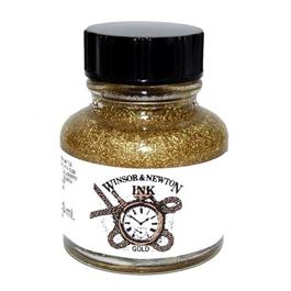 Winsor & Newton Drawing Ink 30ml Gold thumbnail